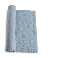 Lovely Løper 47x150cm Dusty Blue - Kardelen Lovely linen