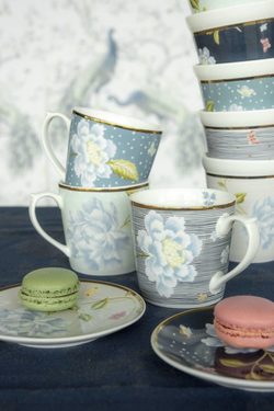 Stort Krus Heritage Seaspray Uni - Laura Ashley 