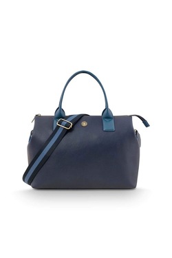 PIP Fia Handbag Large Blue Blå - Pip Studio