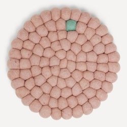 Wooldot Coaster D:20cm Lavender/Light Mint  - UND Norway